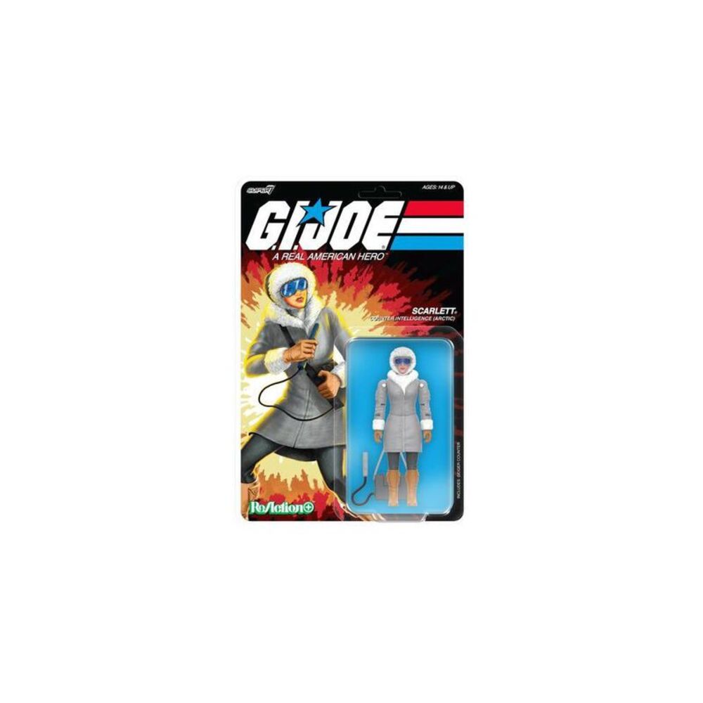 Super7 - Super7 - G.I. Joe - ReAction+ Wv6 - Arctic Scarlett